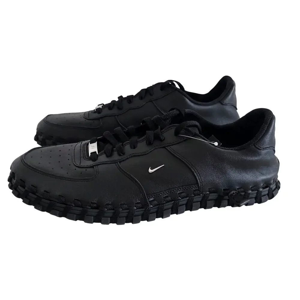 Nike Black J Force 1 Lo LX Jacquemus Black Low Top Lace Up Men's Size 14